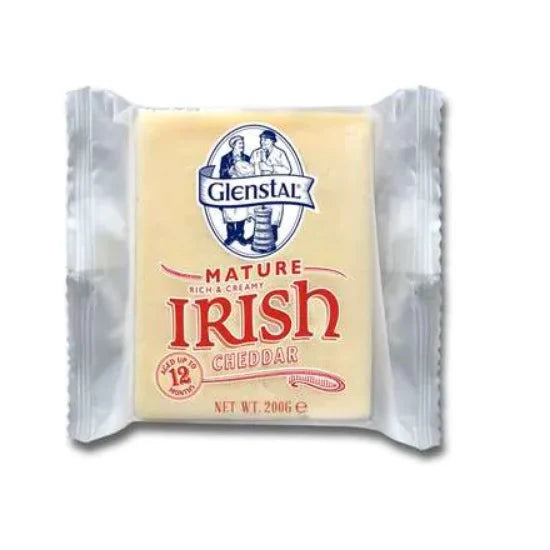 Irish Mild Mellow & Creamy Cheddar Coloured - 200g